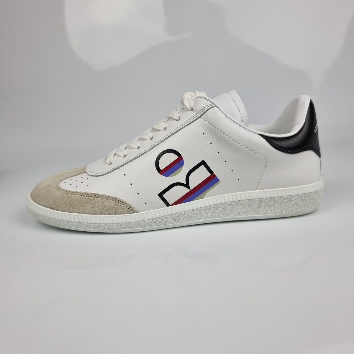 ISABEL MARANT Women's Bryce White/Black Sneakers New Size 41 US 11