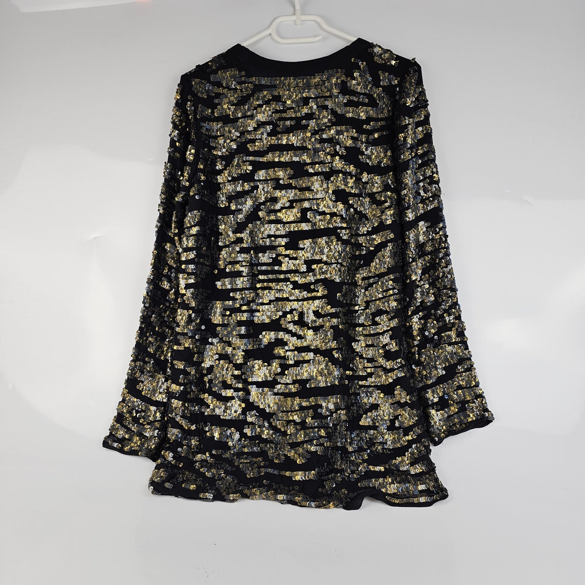 ISABEL MARANT Sequin Embellished Silk Georgette Top Size 34/XS New