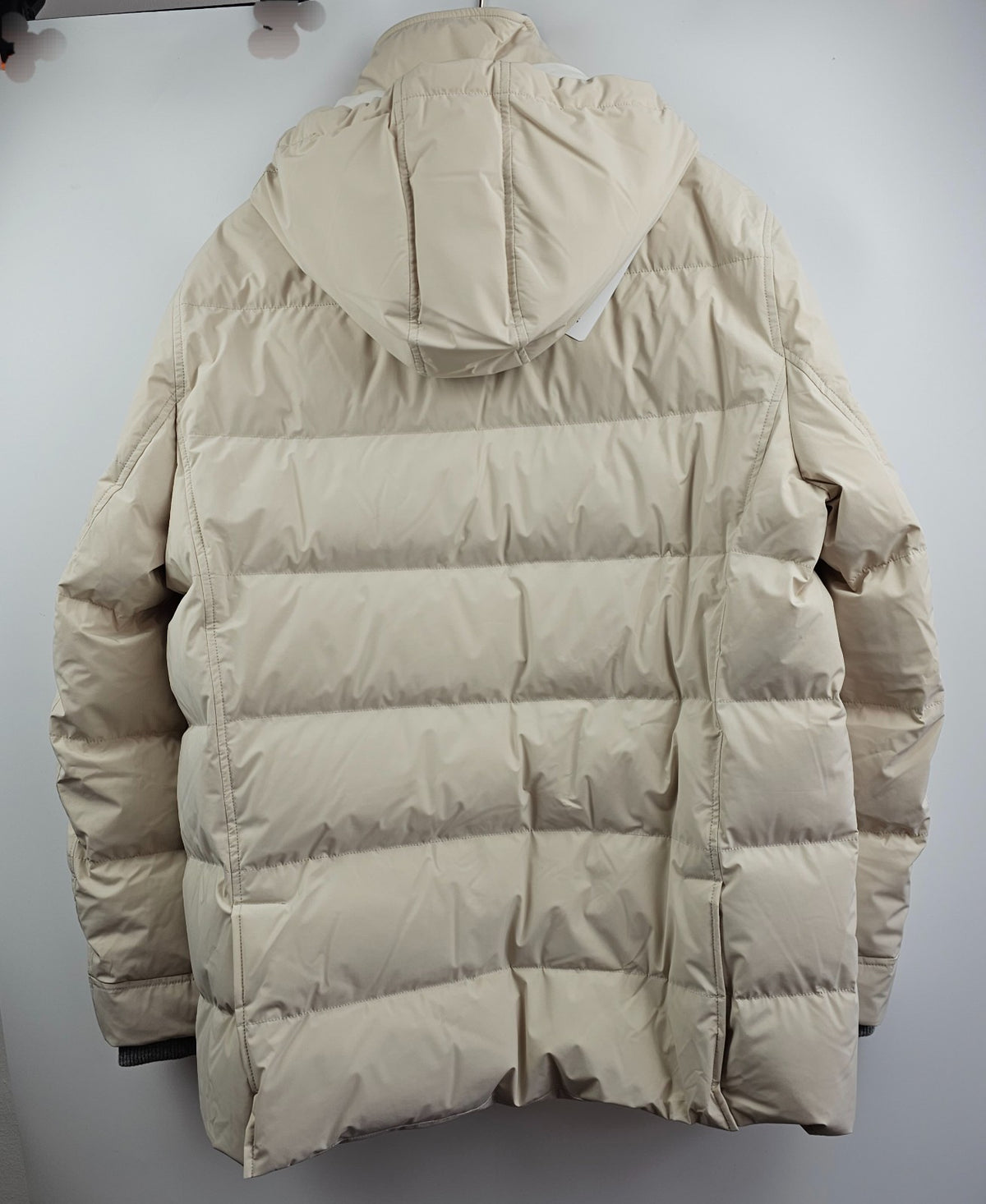 BRUNELLO CUCINELLI Beige Down Jacket New & Authentic Size XXL