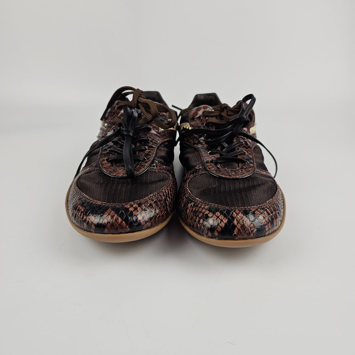 MIU MIU Gymnasium $1350 Tabacco Sneakers New & Authentic