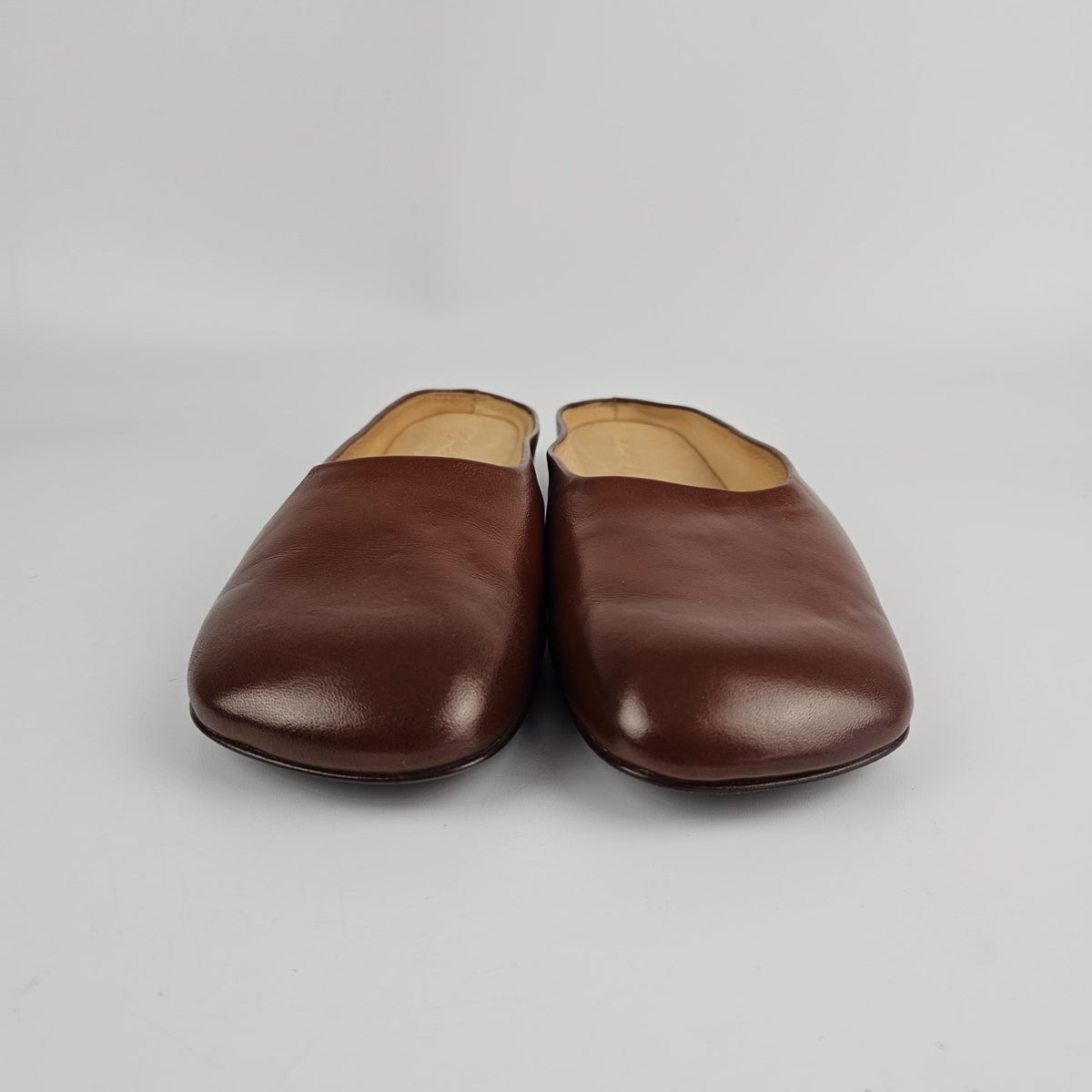 MARSELL Bama Brown Leather Loafers New And Authentic