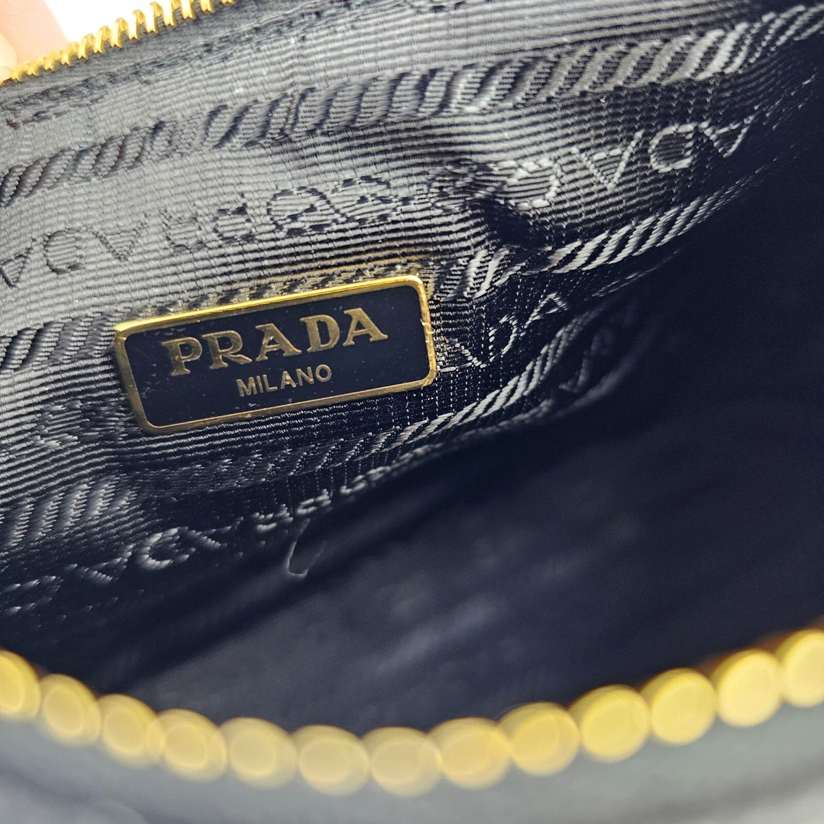 PRADA Re-Edition $2600 Black Saffiano Leather Mini Handbag New/Authentic