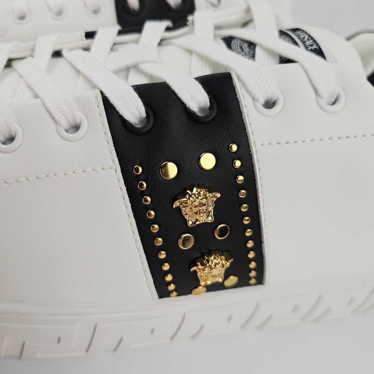 VERSACE White Sports Shoes New And Authentic