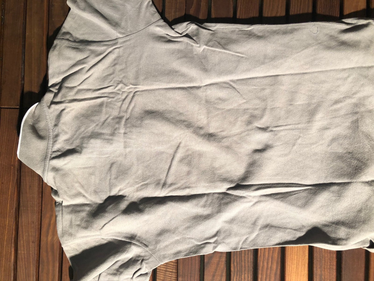 DOLCE&GABBANA Grey Polo Shirt Size S (46)
