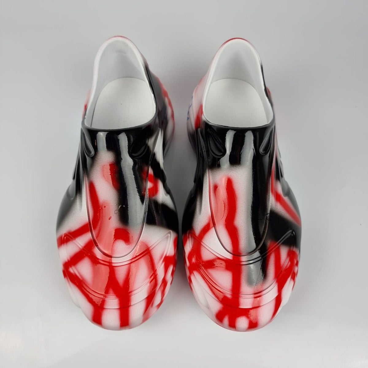 DOLCE&GABBANA Toy Rubber Graffiti Multicolor Sneakers New Size 42 US 9