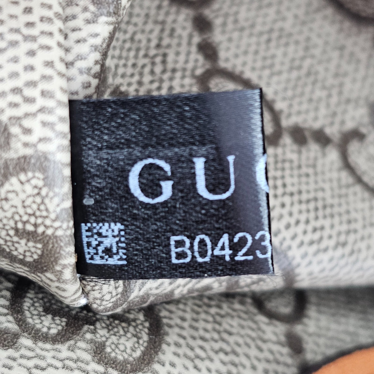 GUCCI Maxi $2450 Beige Cotton Tote Bag New And Authentic