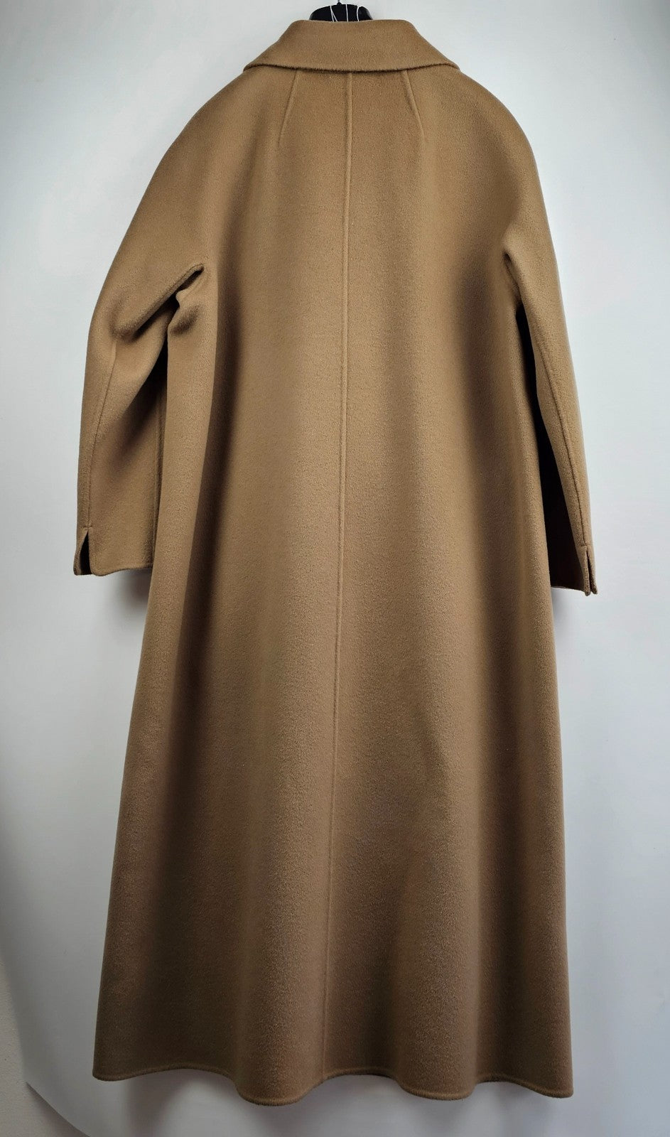 MAX MARA Esturia Belted Brown Wool Long Coat New & Authentic