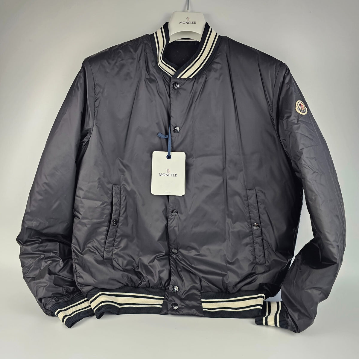 MONCLER Bouchet $2270 Men's Black Down Jacket New