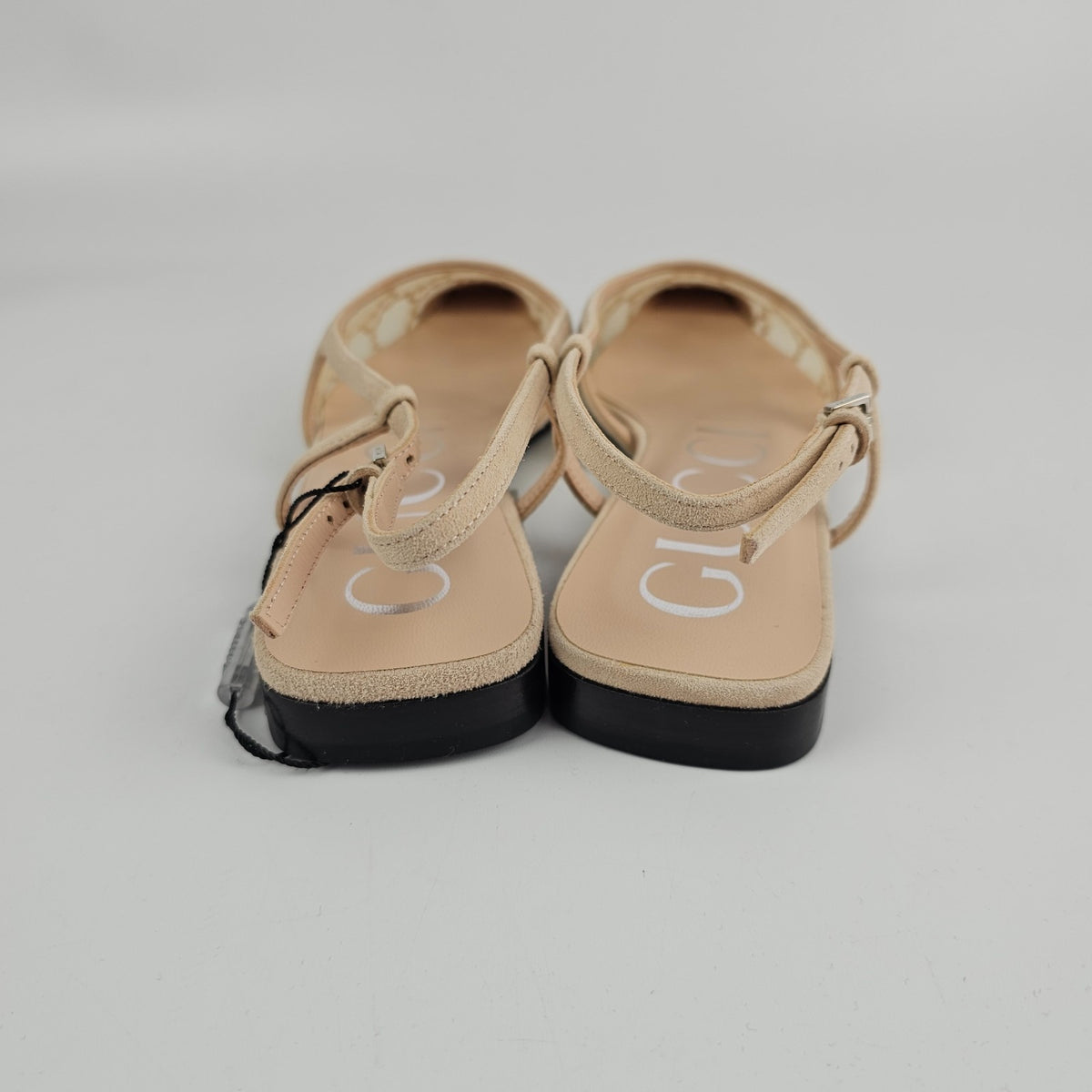 GUCCI Beige With Crystals Ballet Flats New & Authentic