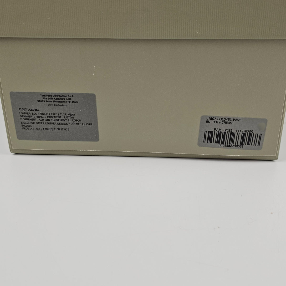 TOM FORD White Warwick sneakers New