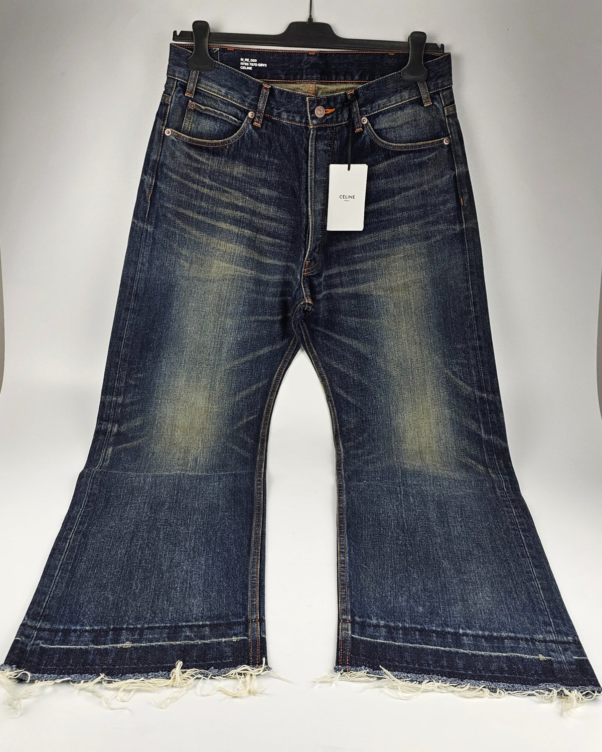 CELINE $1350 Vintage Sapphire Wesley Jeans New & Authentic