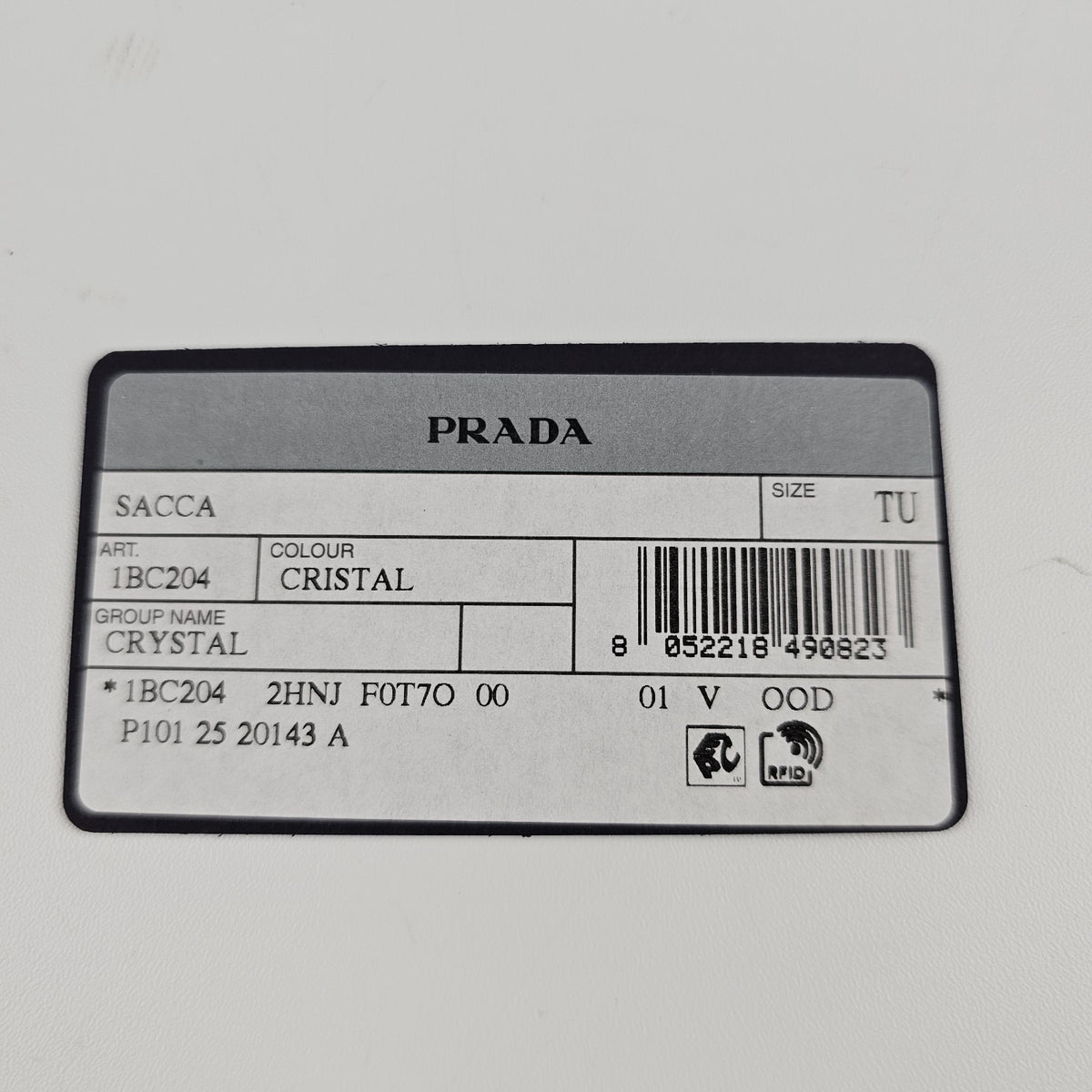 PRADA Re-Edition 2005 Satin Crystal  Mini Handbag New/Authentic