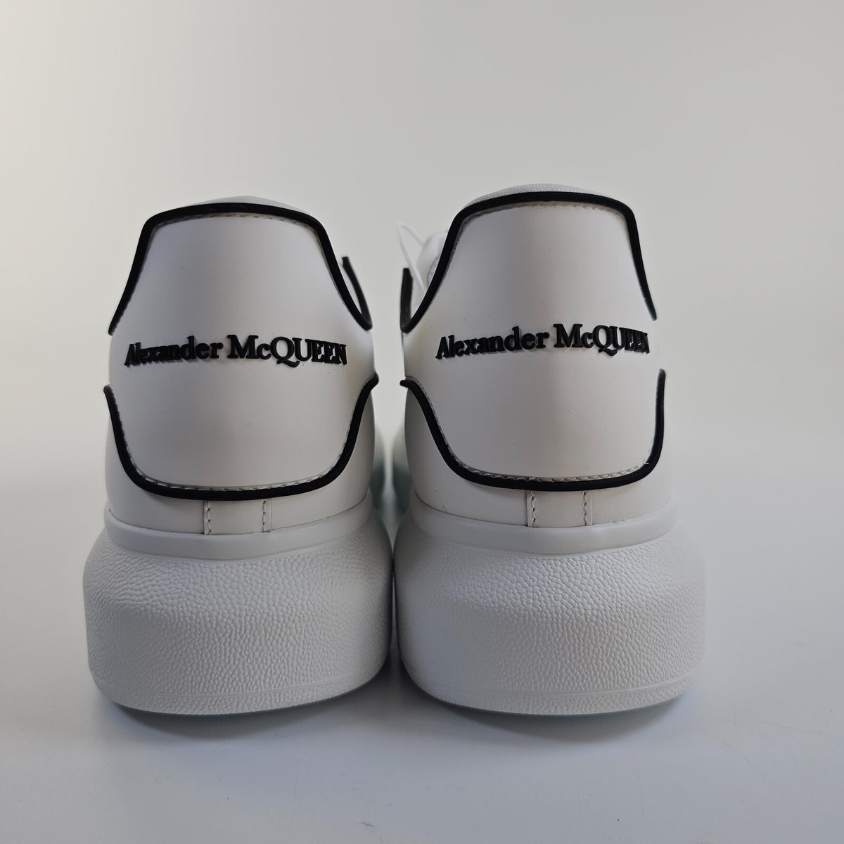 ALEXANDER MCQUEEN Oversized Men's White/Black Sneakers New