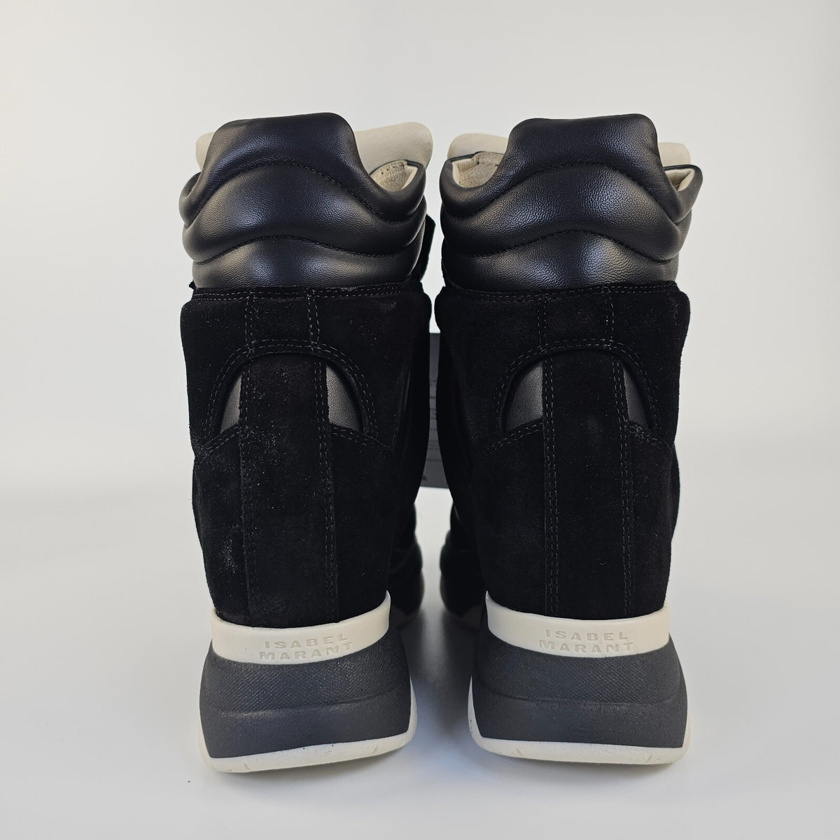 Isabel Marant Balskee Black Suede Sneakers New