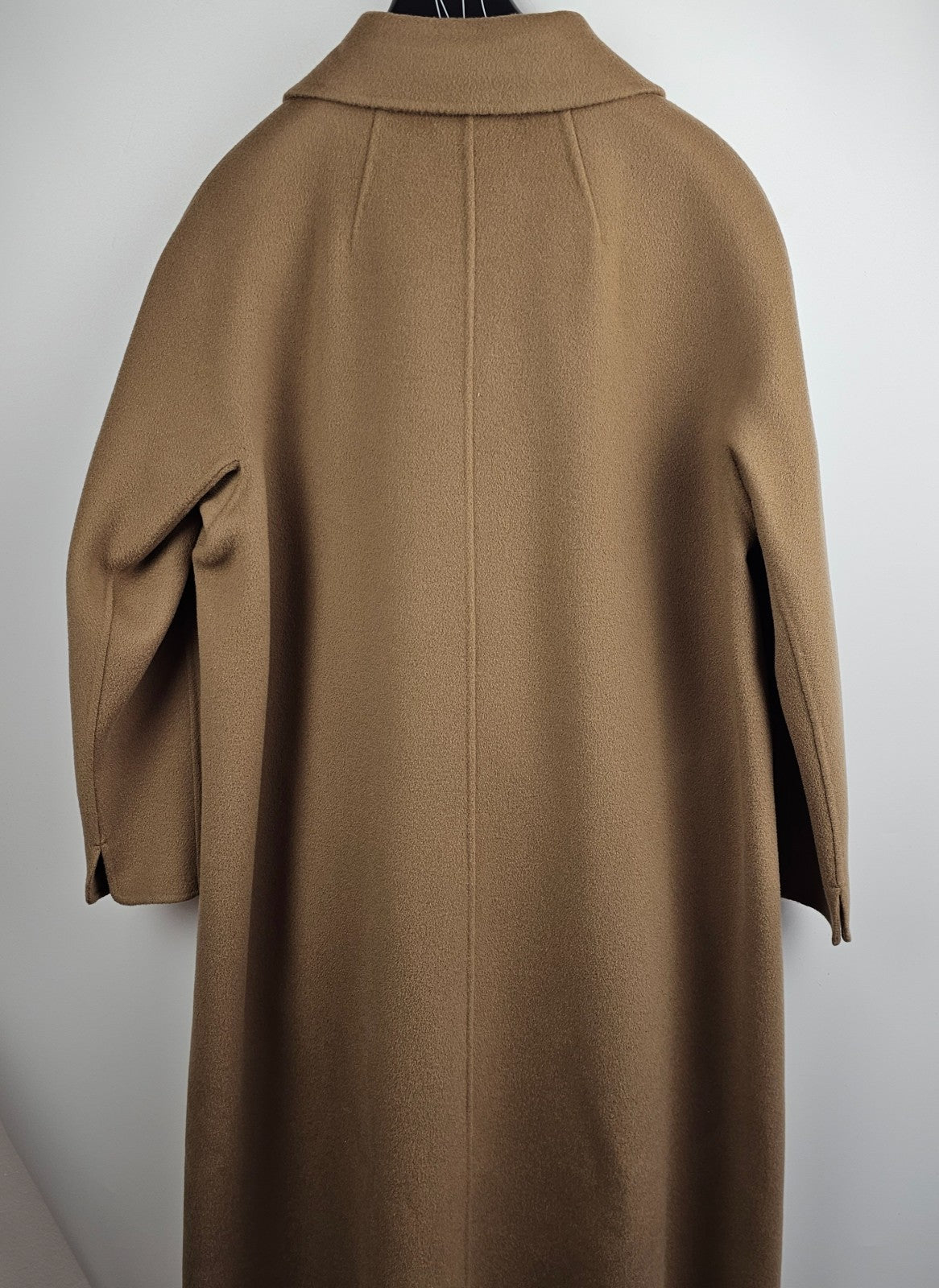 MAX MARA Esturia Belted Brown Wool Long Coat New & Authentic