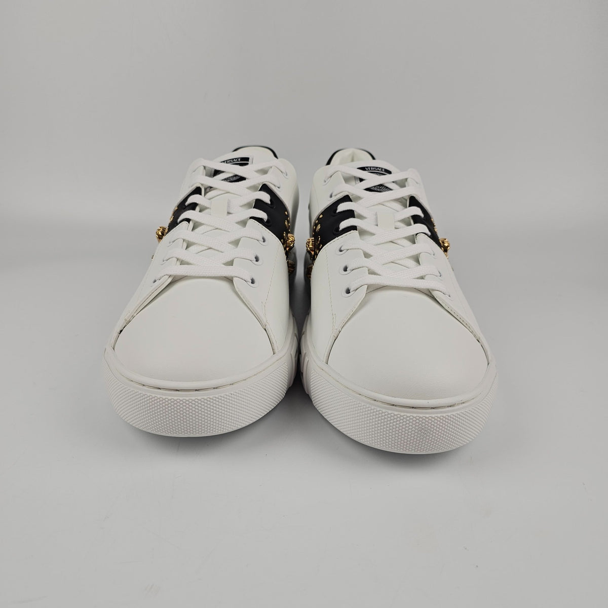 VERSACE White Sports Shoes New And Authentic