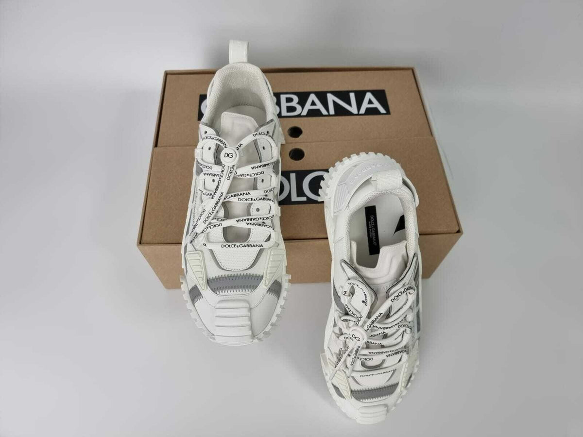 DOLCE&GABBANA NS1 White Sneakers New Size 44 US 11
