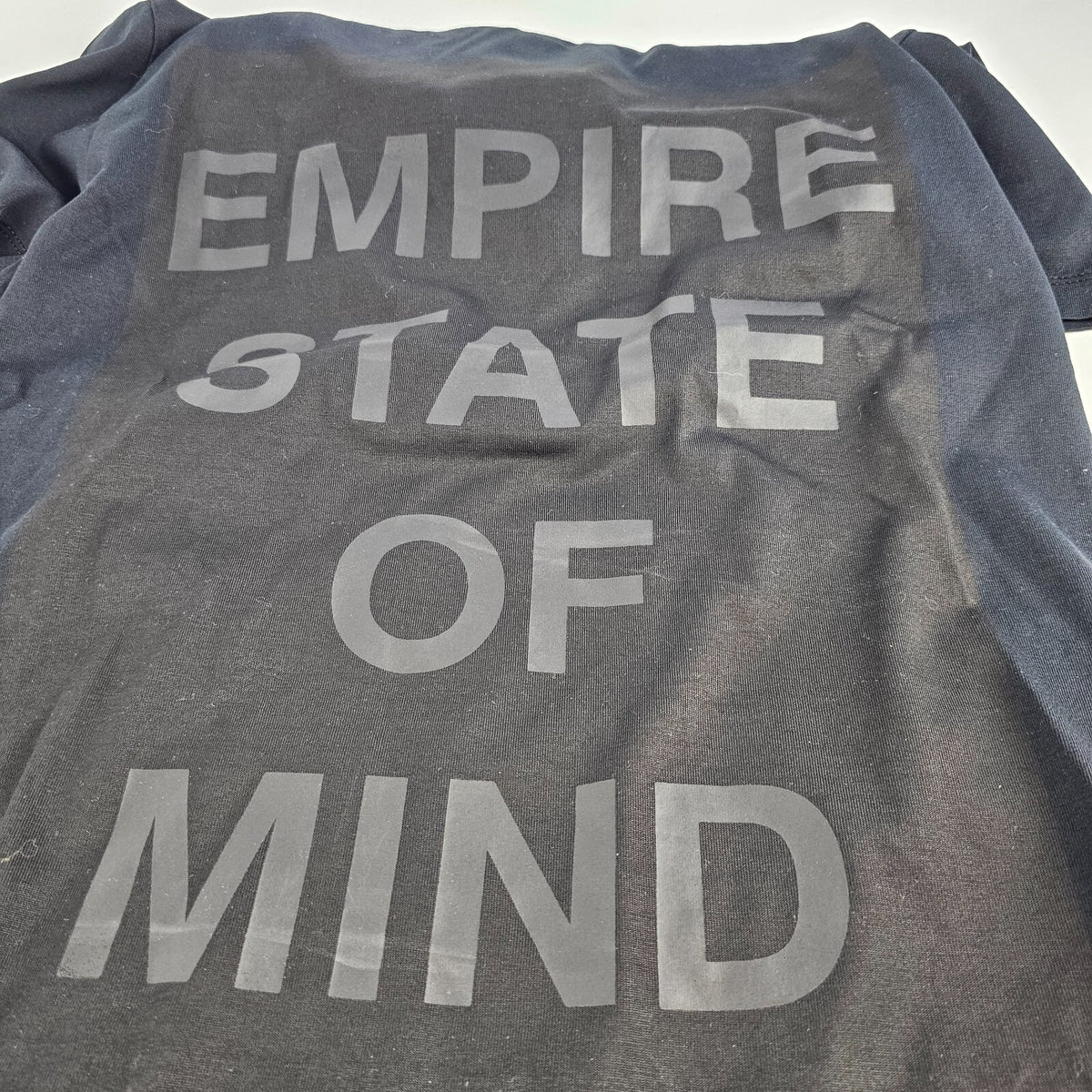 Neil Barrett 'empire state of mind' Black T-shirt Size XS New