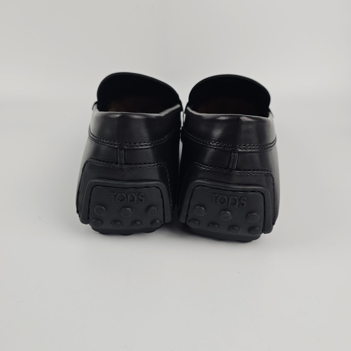TOD'S City Gommino Black Loafers New & Authentic