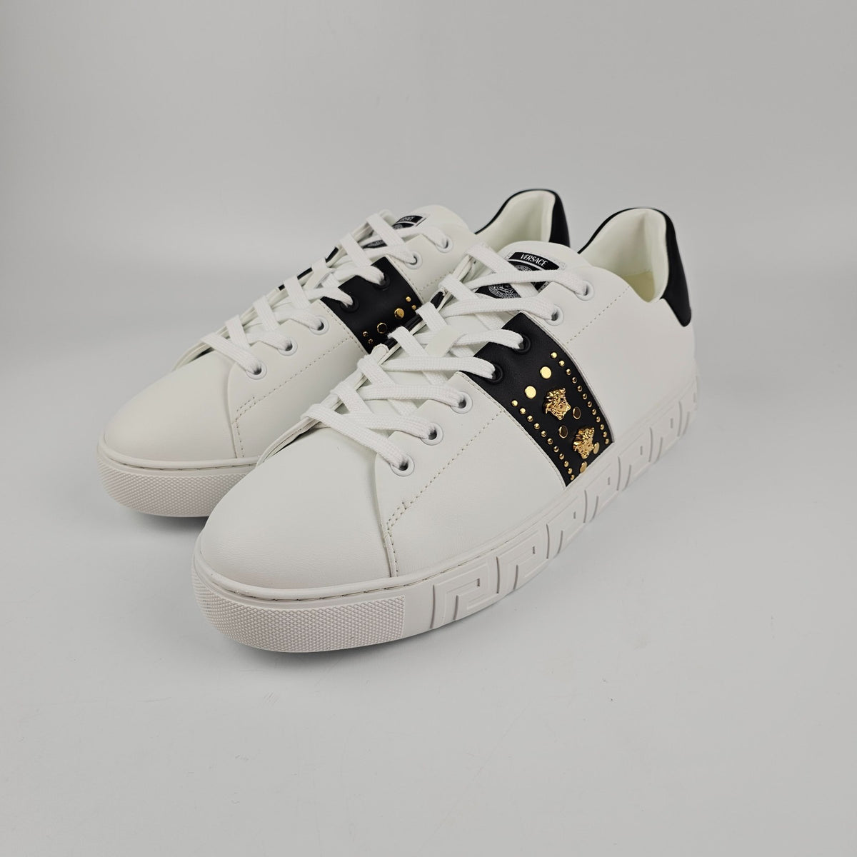 VERSACE White Sports Shoes New And Authentic