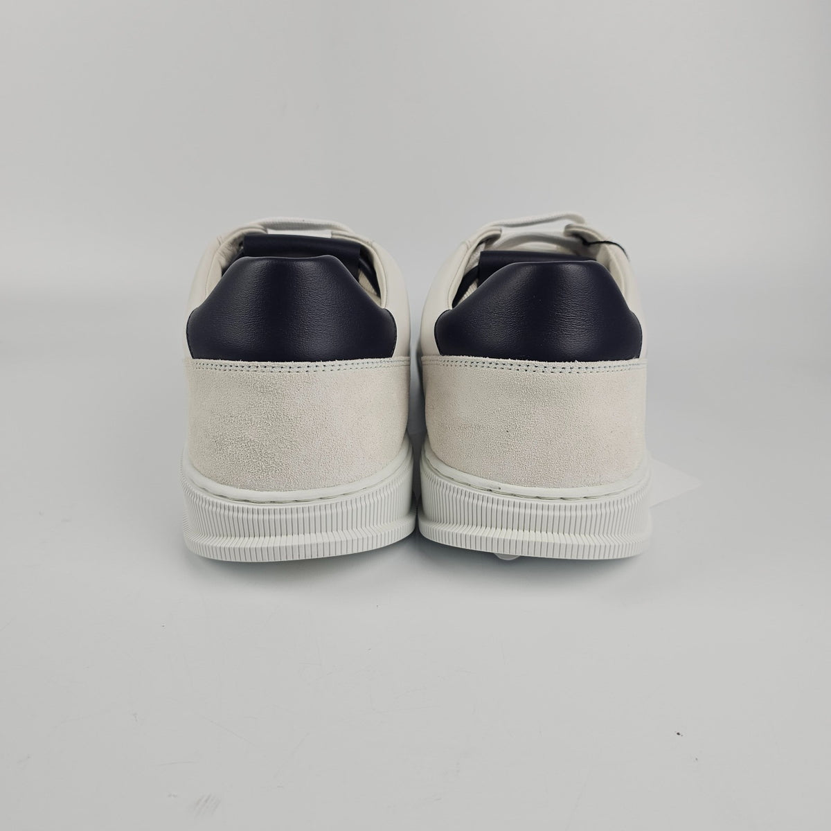 FERRAGAMO Alaska White/Black Sneakers New & Authentic