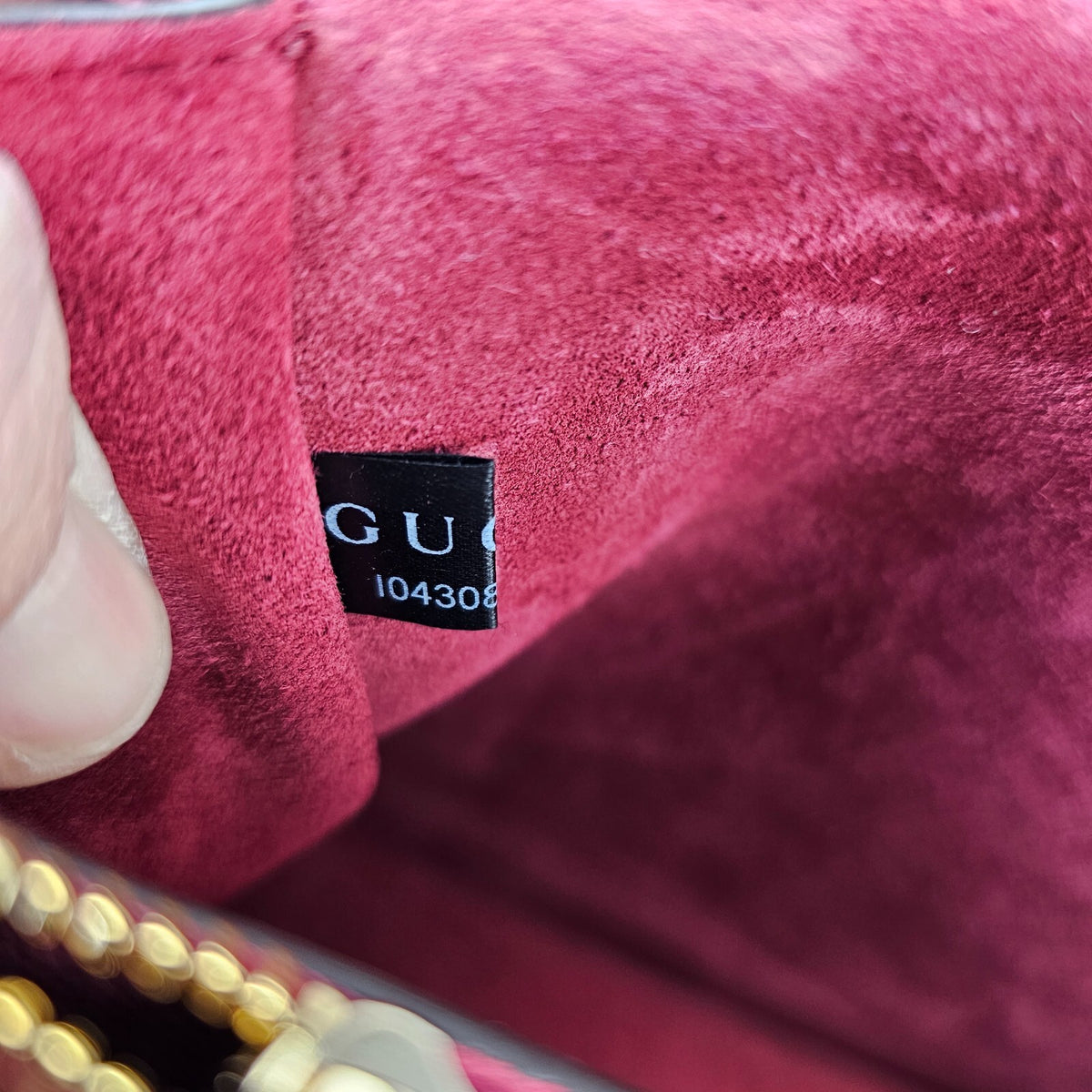 GUCCI Dionysus Medium $3650 Rosso Ancora Patent Leather Shoulder Bag New