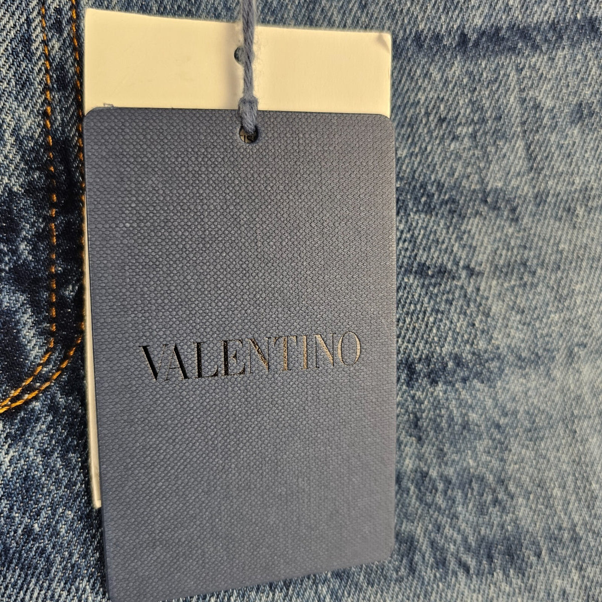 Valentino Blue Denim Jeans Size 32 New