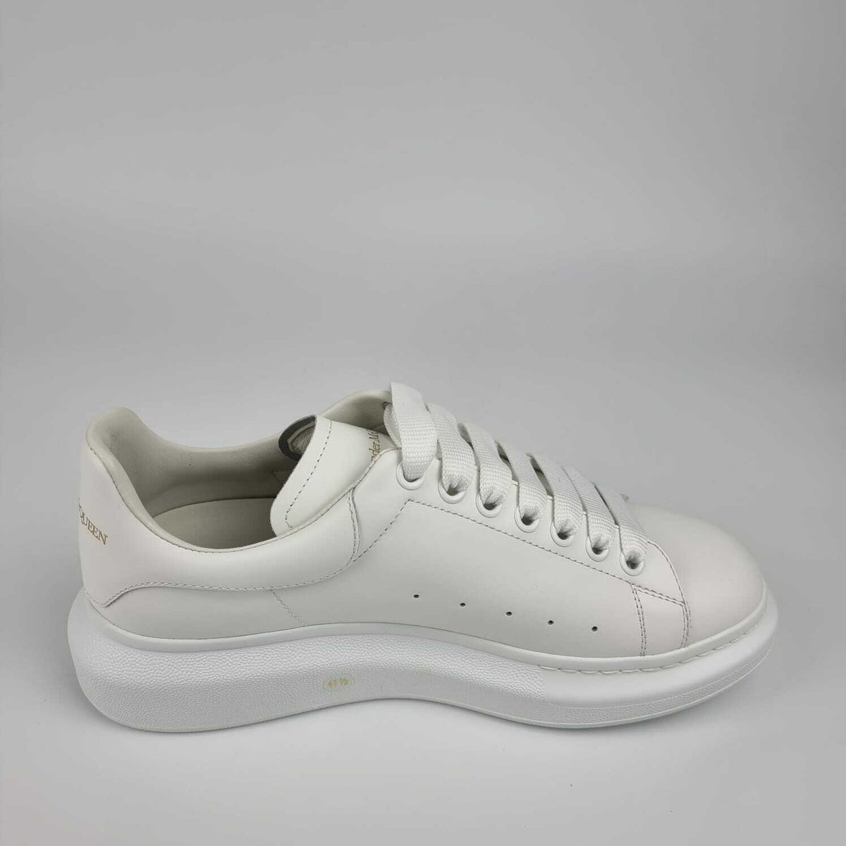 ALEXANDER MCQUEEN Oversized Women's White Sneakers New