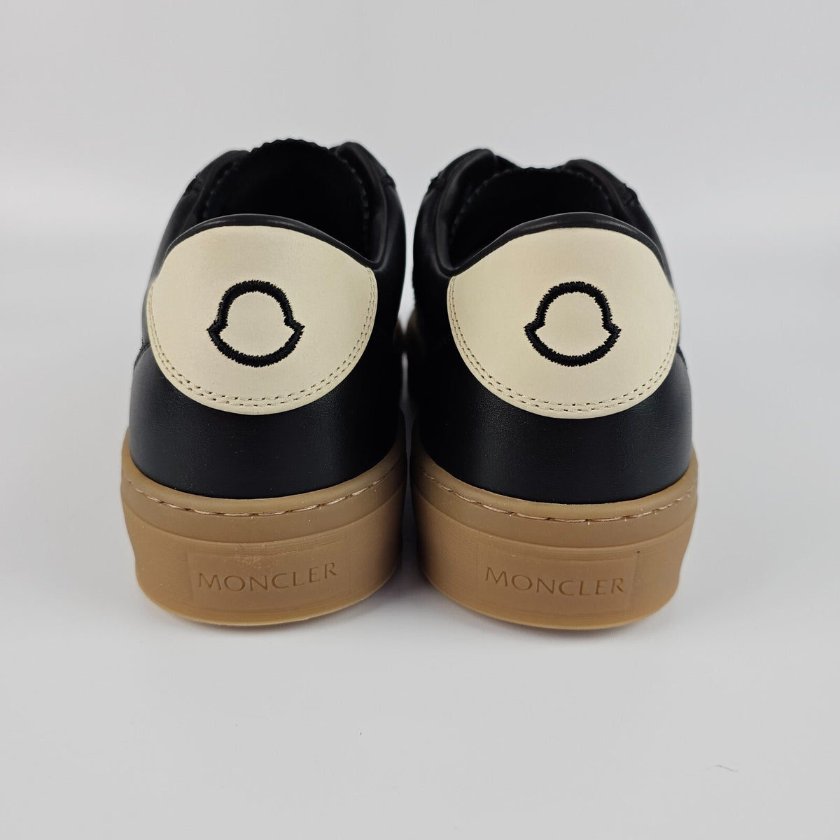 MONCLER Monaco2 Men's Black Sneakers New
