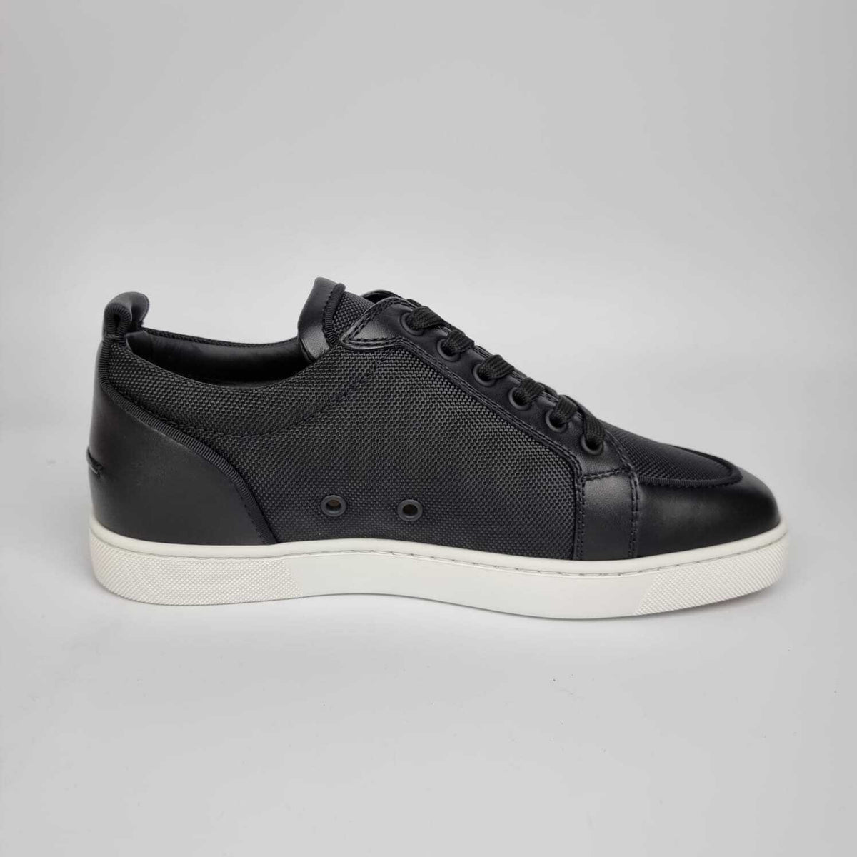 CHRISTIAN LOUBOUTIN Rantulow Black Sneakers New 40.5