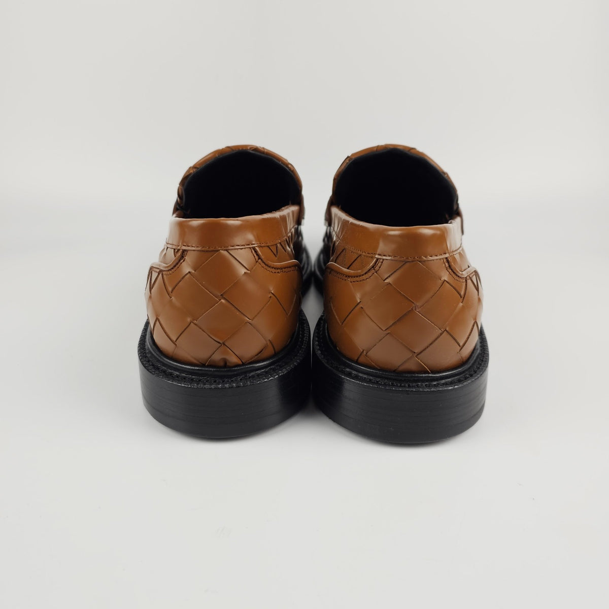 BOTTEGA VENETA James $1700 Brown Loafers New & Authentic