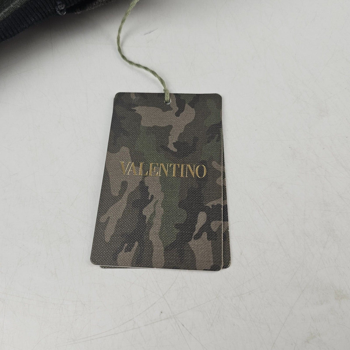 Valentino Green Camouflage Sweater Size M New