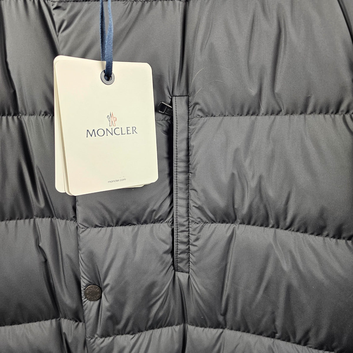 MONCLER Ouille $2250 Men's Black Reversible Down Jacket New