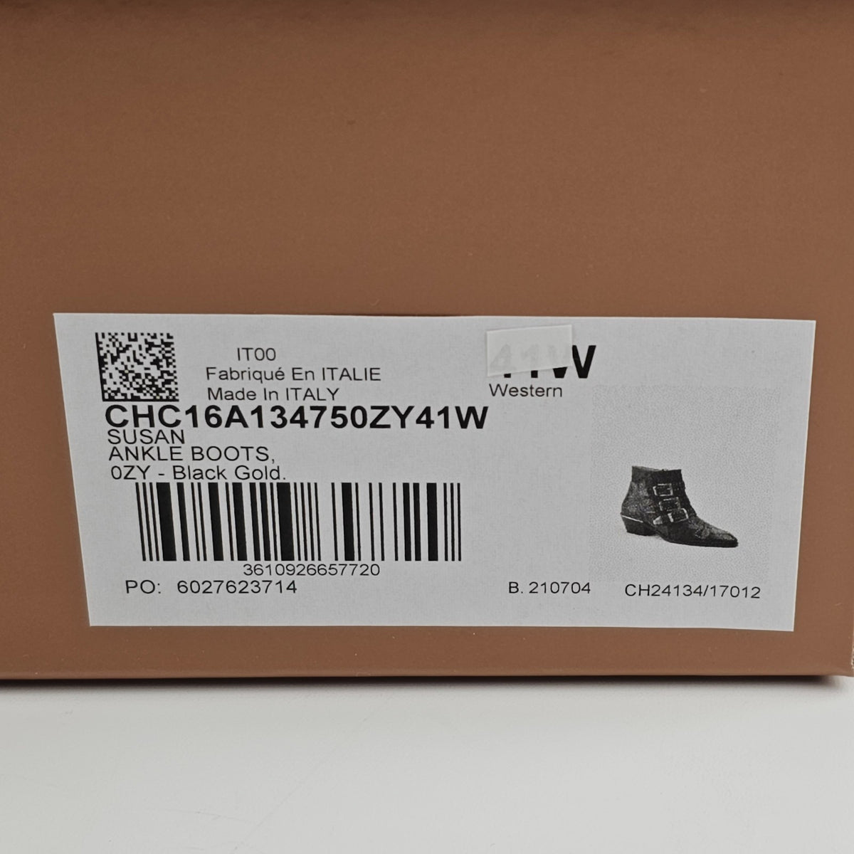 CHLOE Susanna Black Ankle Boots New & Authentic