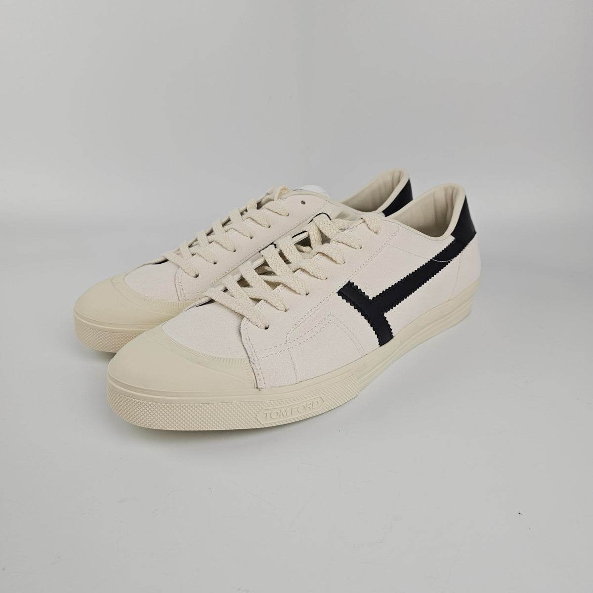 TOM FORD Jarvis White Sneakers New & Authentic