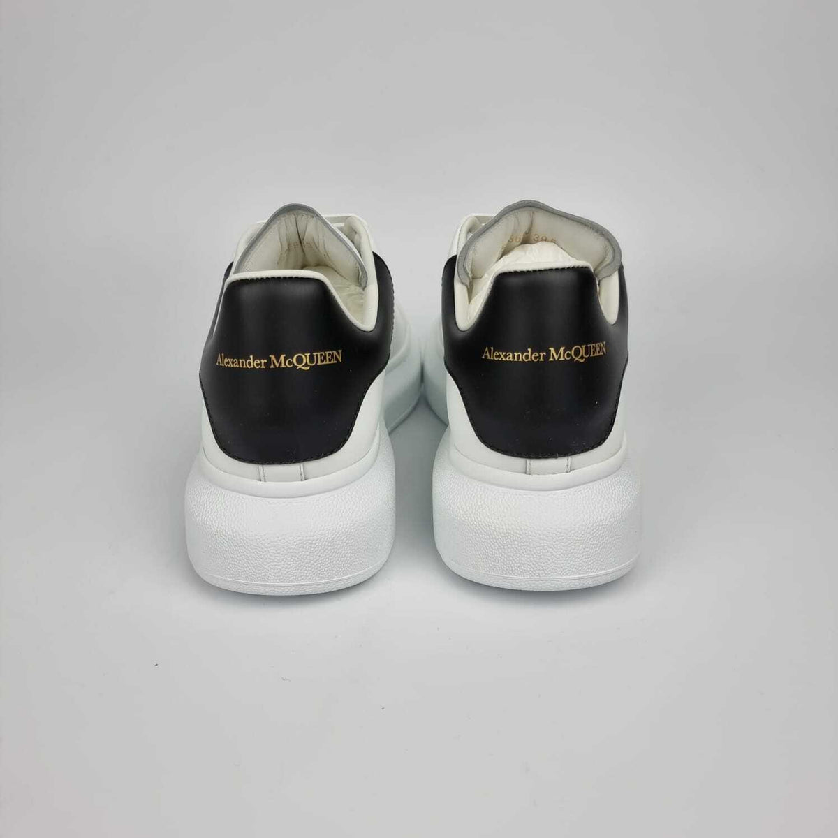 ALEXANDER MCQUEEN Oversized White And Black Sneakers New
