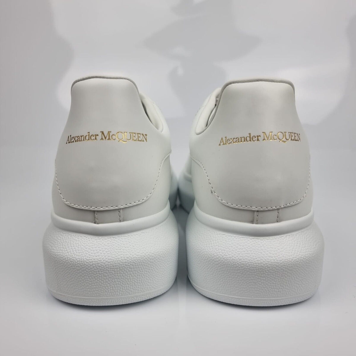 ALEXANDER MCQUEEN Larry Oversized Men's White Leather Sneakers New