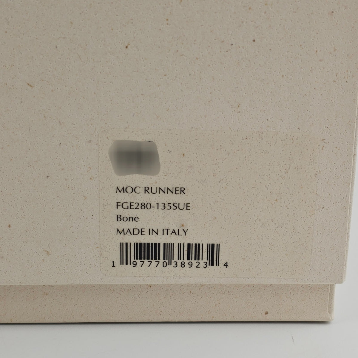 FEAR OF GOD Moc Runner Beige Sneakers New & Authentic