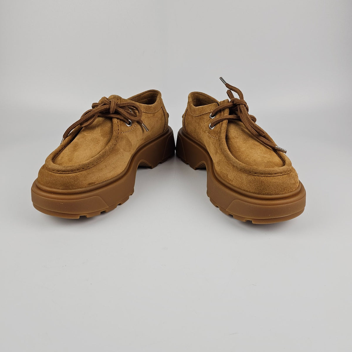 ALEXANDER MCQUEEN $890 Men's Rover Tan Suede Shoes New