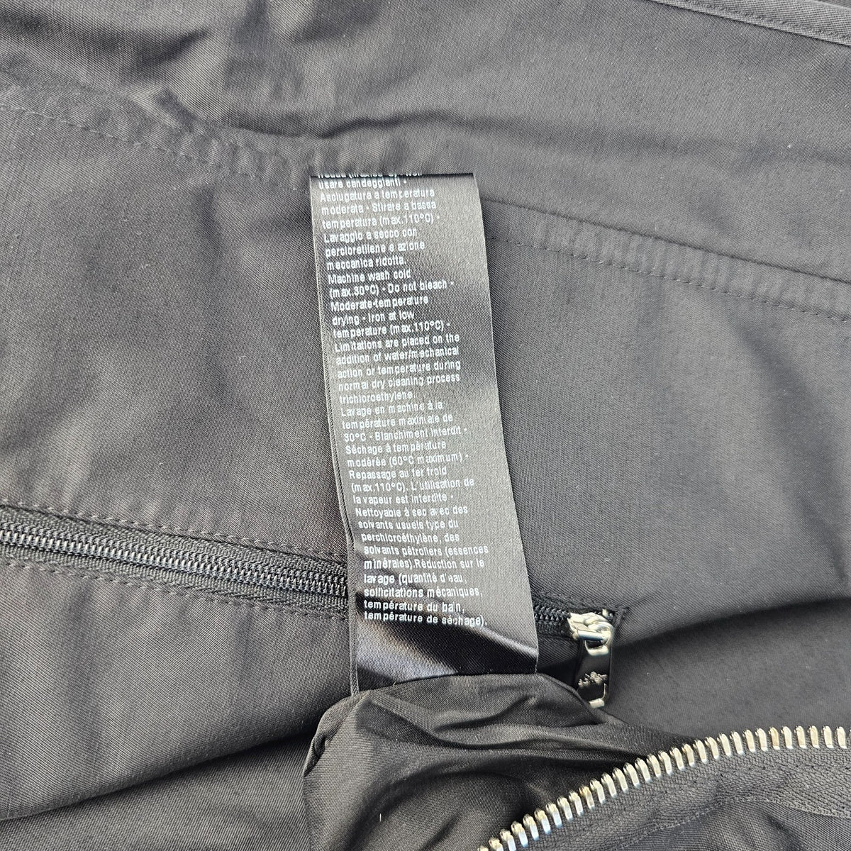 Neil Barrett Black Bomber Jacket Size L New