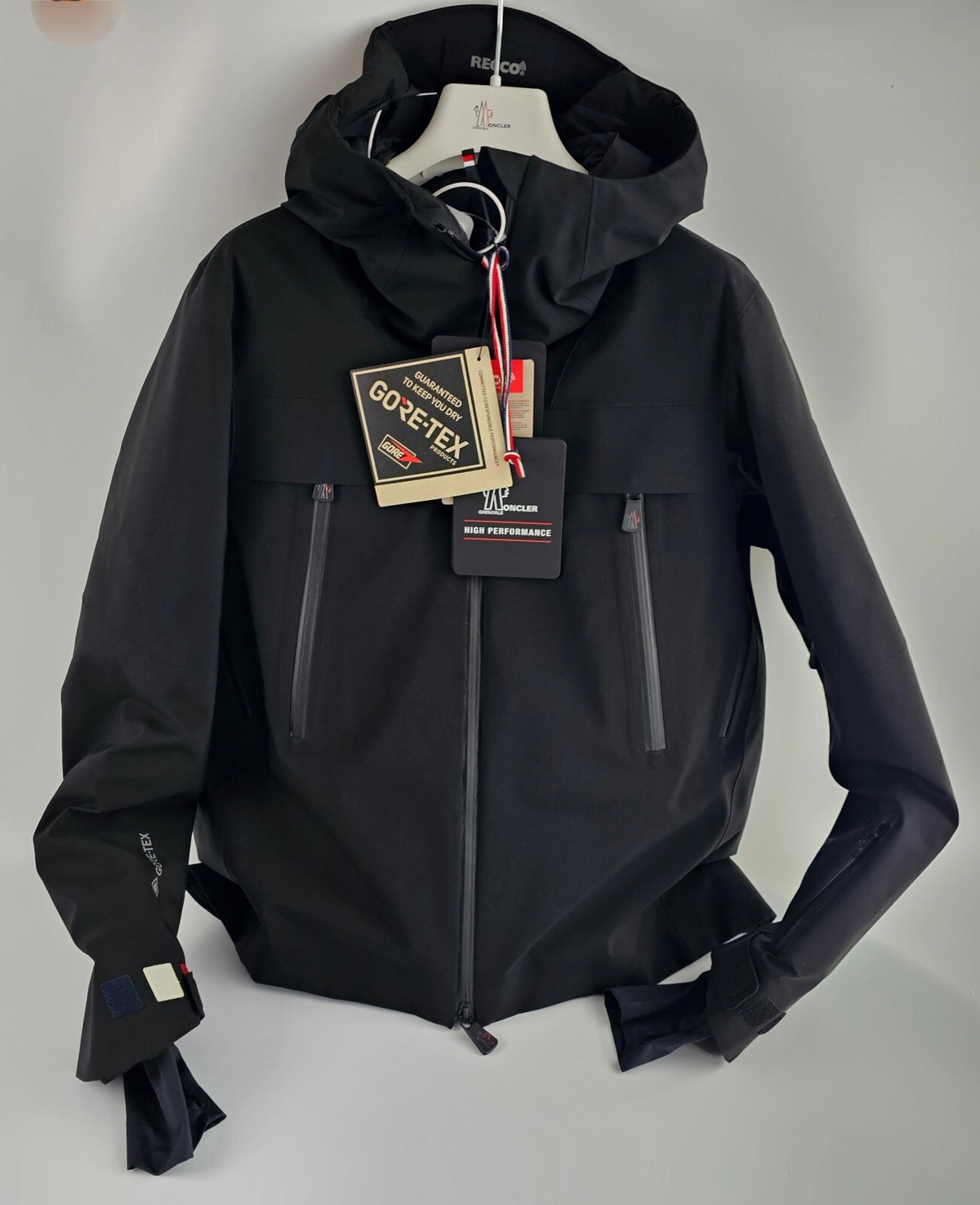 MONCLER GRENOBLE Chanavey Women's Black Padded Ski Jacket New