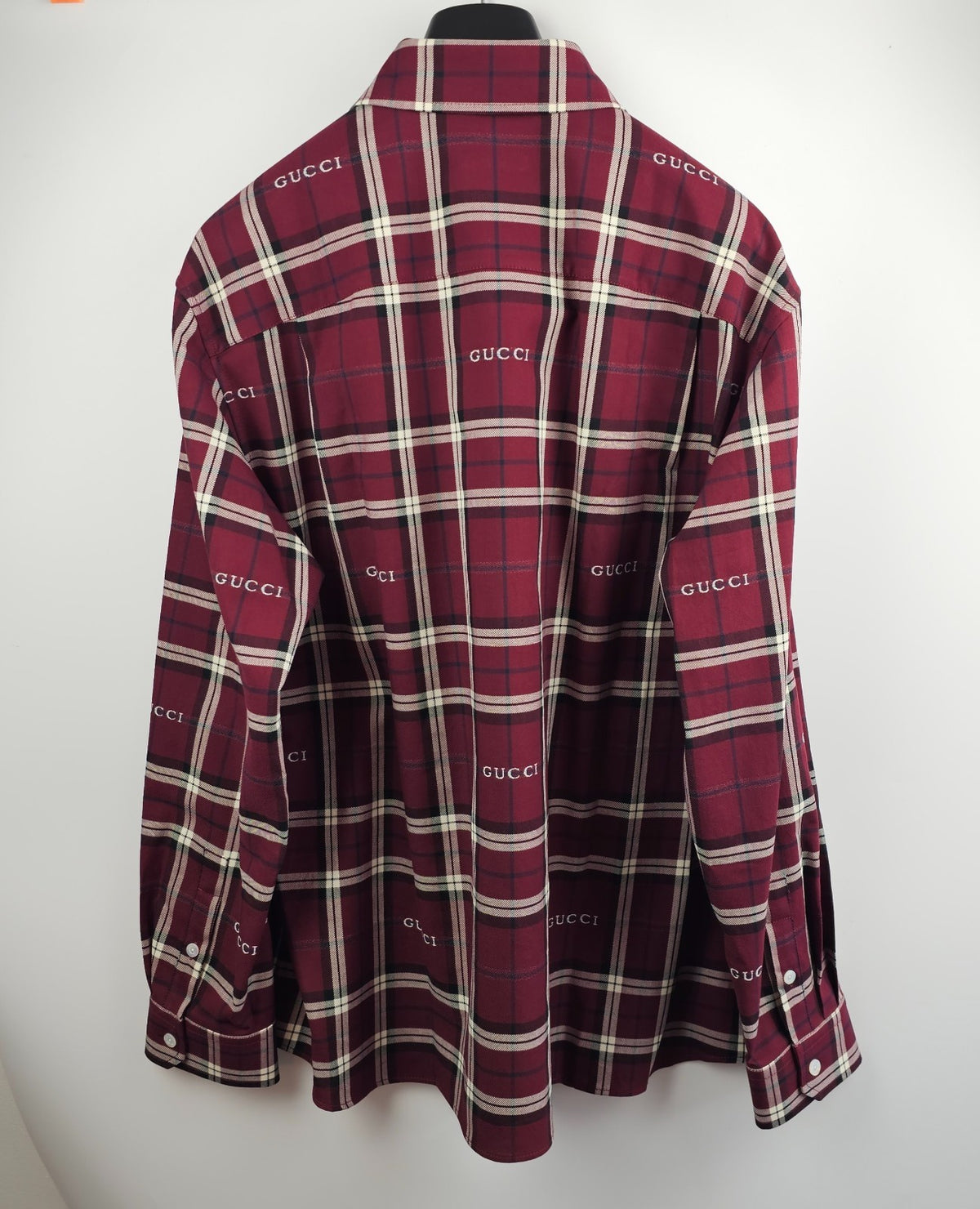 GUCCI $1550 Multicolor Tartan shirt New & Authentic