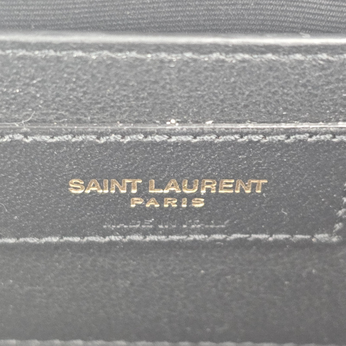 SAINT LAURENT Cassandre Light Musk Carre Lambskin Camera Bag New