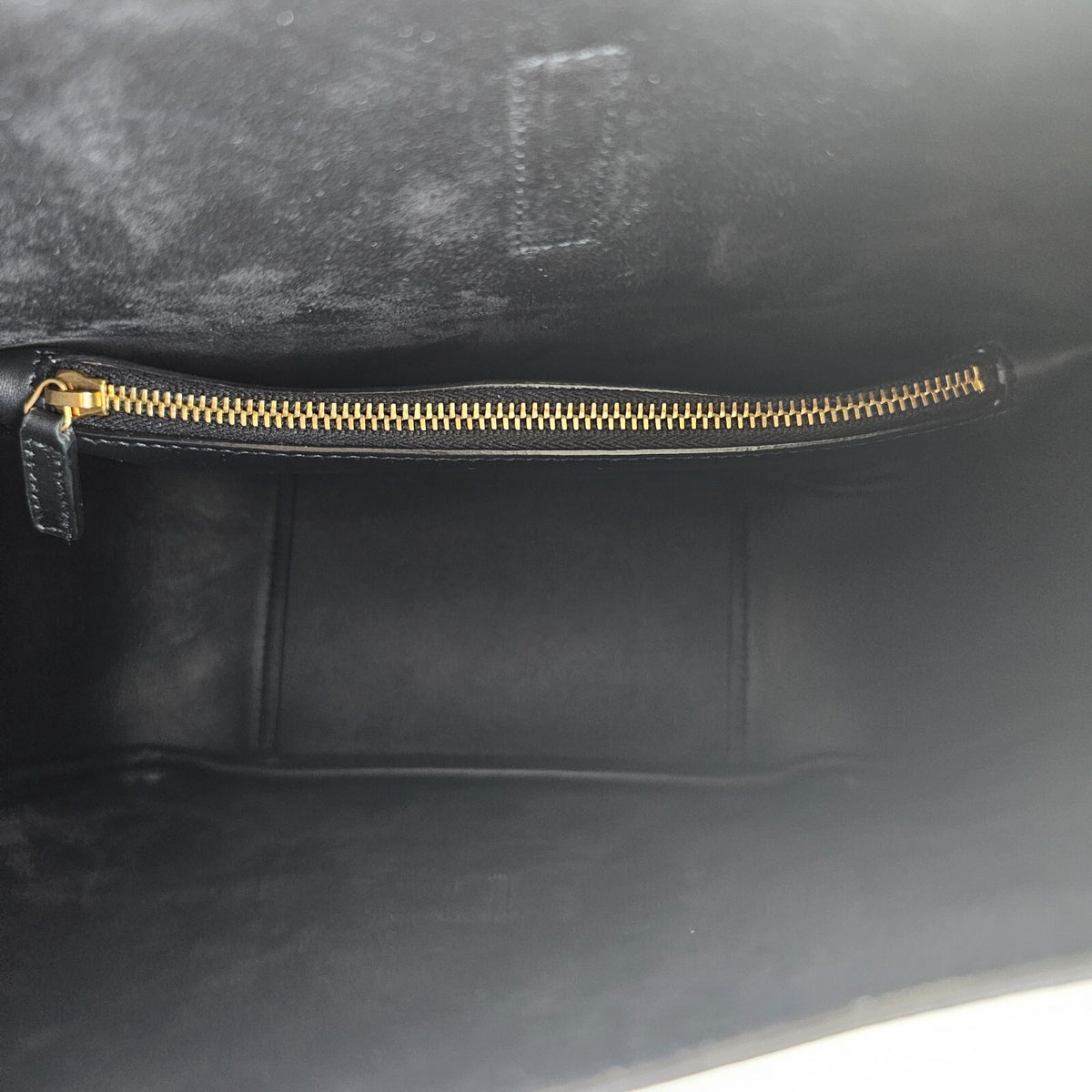 SAINT LAURENT Le 5 A 7 Supple Small Black Leather Shoulder Bag New