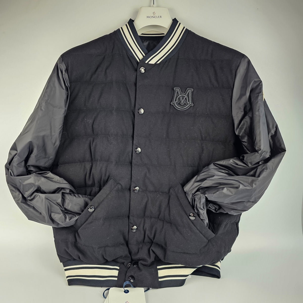 MONCLER Bouchet $2270 Men's Black Down Jacket New