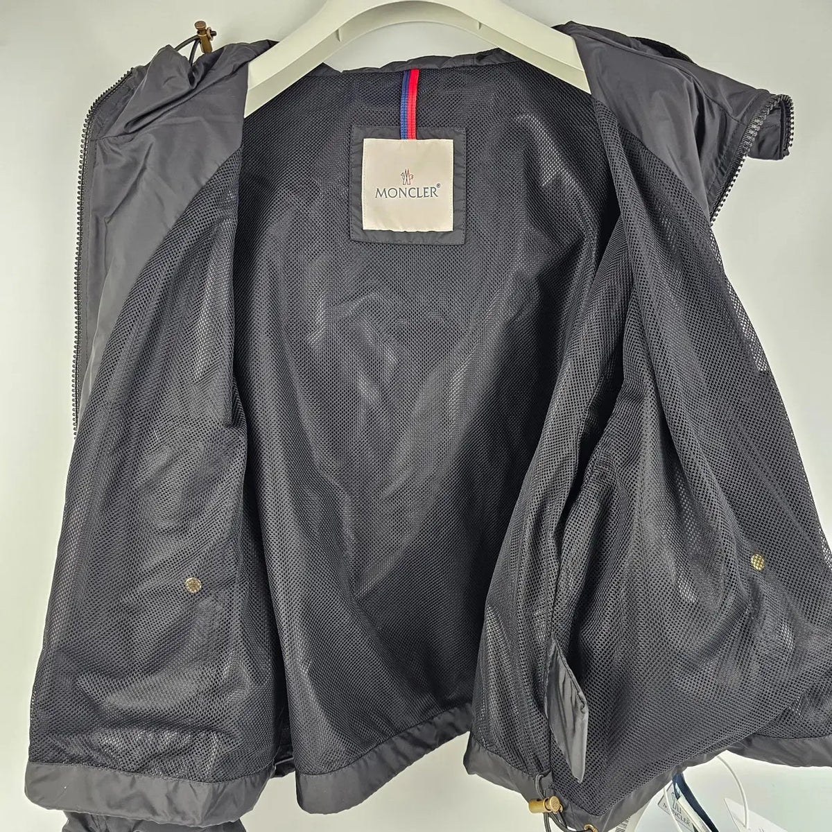 MONCLER Vizille $1195 Women's Black Windbreaker Jacket New