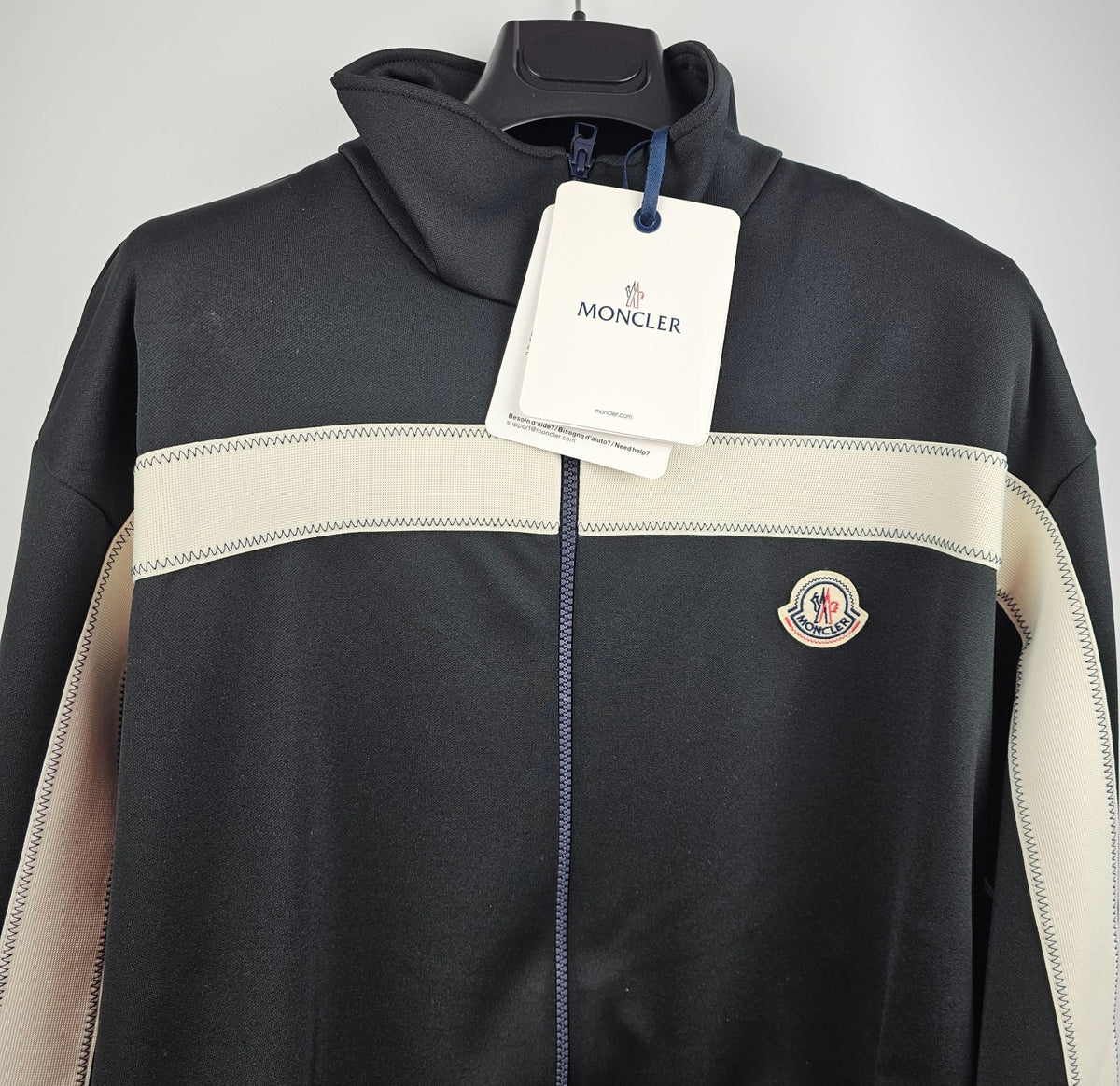 MONCLER Men's Black Sweatshirt New