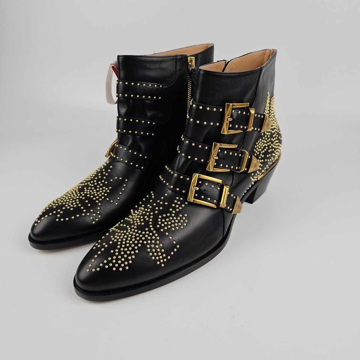 CHLOE Susanna Black Ankle Boots New & Authentic