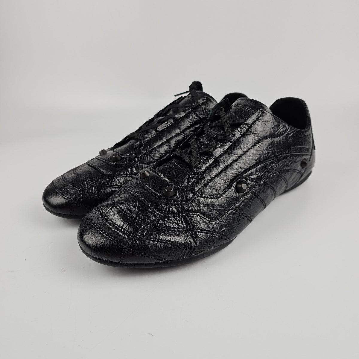 BALENCIAGA City $825 Men's Black Sneakers New & Authentic