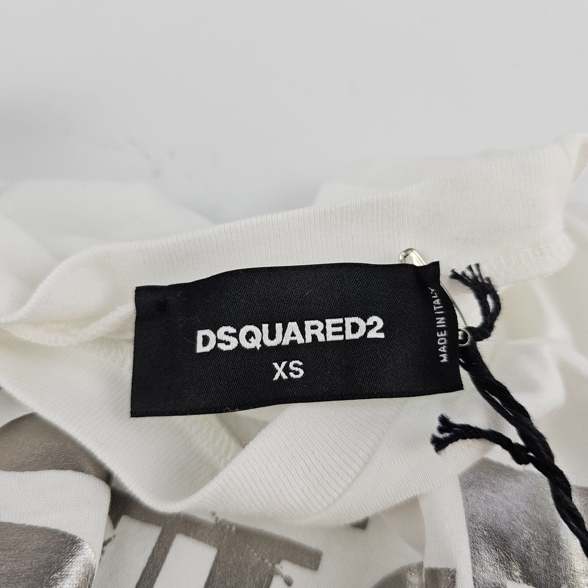DSQUARED2 White T-shirt Size XS New